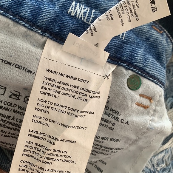 Ripped garage low waisted denim - Picture 9 of 13